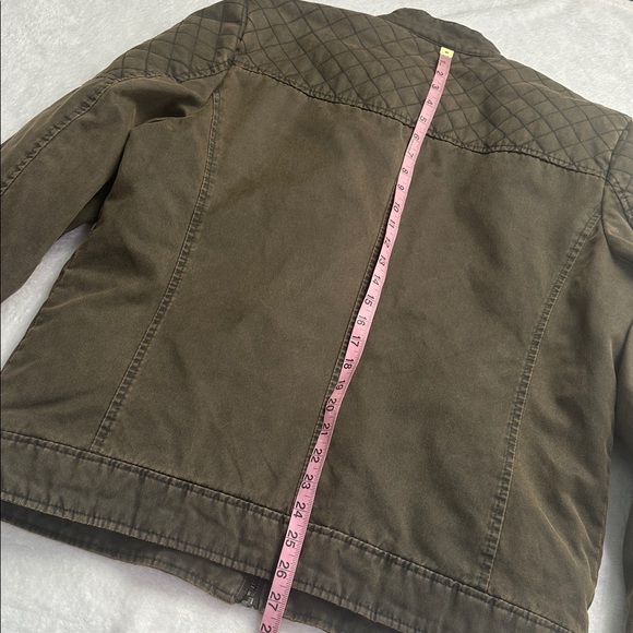 Nwt Black Rivet Wilsons Leather Mens Rugged Distressed Quilted Moto Jacket Brown - Picture 10 of 12